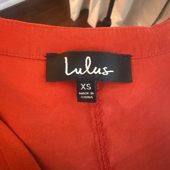 Lulu's Rust Mini Dress - Picture 5 of 5